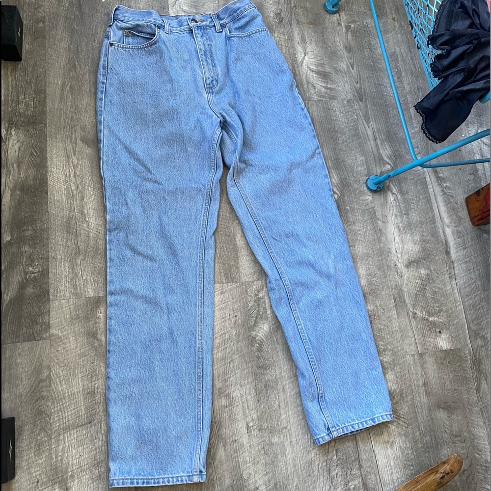 Vintage Mom Denim Jeans Light Wash